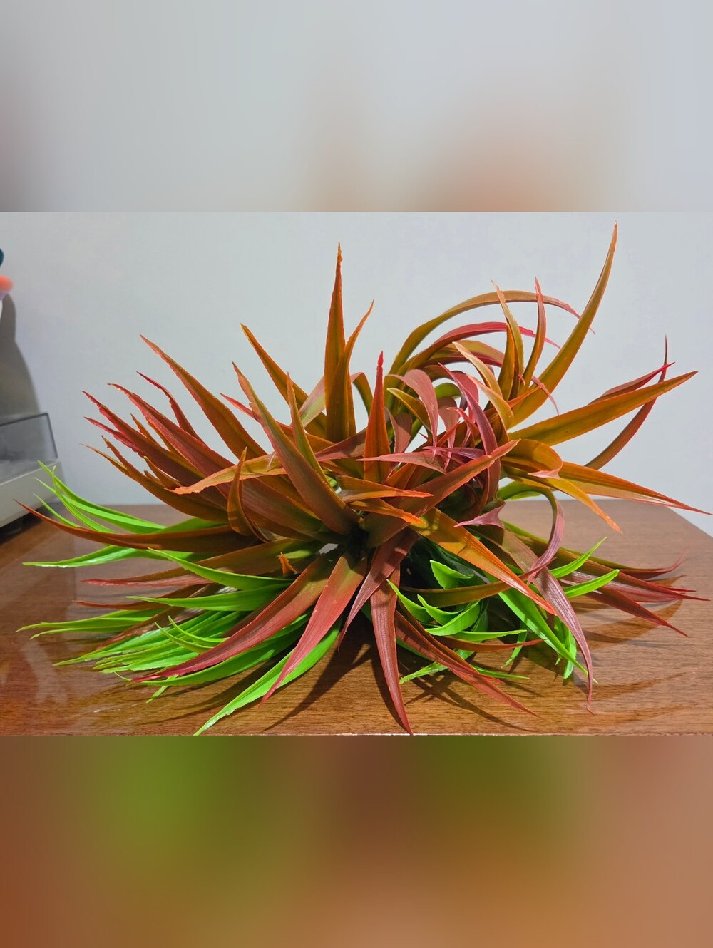New 10 Pcs Artificial Plant UV Resistant Tall Grass Plants Faux Tropical Flowers